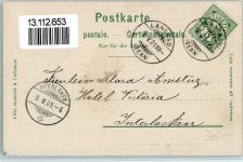 3550 Langnau im Emmental Lithographie 1901