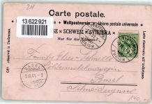 8330 Pfäffikon ZH Gebrauchsspuren Kirche Schule Lithographie