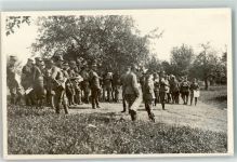 Gruppe Soldaten im Feld Militär Schweiz