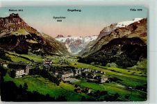 6390 Engelberg 1913 - Hahnen Spannörter Titlis Morgenrot