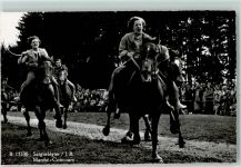 2350 Saignelégier Karte beschädigt Marche-Concours