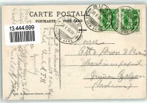 3294 Büren an der Aare 1908 Gebrauchsspuren Hauptstraße