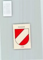 8856 Tuggen - Vignette Wappen Kaffee Hag 1920-1940