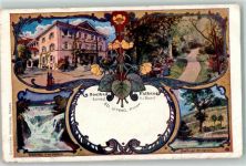 4410 Liestal 1901 - Wasserfall Hotelpark Soolbad Falken