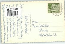 2350 Saignelégier 1954 Foto AK Halle aux marchés