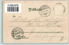 8840 Einsiedeln 1900 Künstlerkarte Aufgang zum Kloster sign.