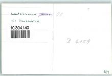 3822 Lauterbrunnen - Staubachfall Ort handschriftlich