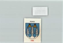 1059 Peney-le-Jorat - Vignette Wappen Kaffee Hag ca 1920-1940