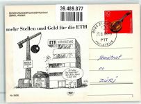 8000 Zürich - Altstadt ETH-Werbung