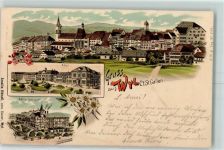 9500 Wil SG 1901 Lithographie Asyl Aktienbrauerei