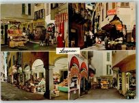 6900 Lugano - Marktszene Via Pessina
