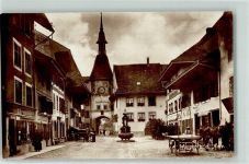 3380 Wangen an der Aare - Brunnen Dorfplatz Stadttor