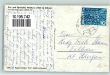 9658 Wildhaus - Kur- und Sportplatz Wildhaus mit Säntisgruppe