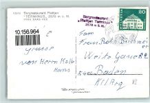 3906 Saas-Fee - Bergrestaurant Plattjen Terminus