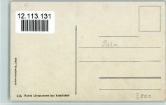 3800 Interlaken - Ruine Unspunnen Mönch und Jungfrau Abendrot