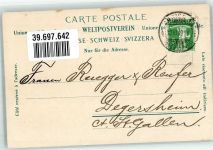 3714 Frutigen 1909 - Kirche Doldenhorn Altels