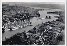 8260 Stein am Rhein - Fliegeraufnahme , Marke entfernt