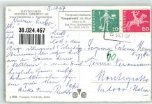 6440 Brunnen 1960 Foto AK Seilbahn