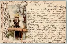 1000 Lausanne Losanna 1900 - Trachtenfrau