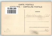 3715 Adelboden BE - Kirche Uhr Schlitten Winter Schnee Ort handschriftlich