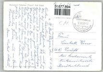 7310 Bad Ragaz 1959 - Gasthaus Paradies Fluppi