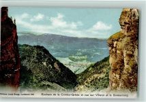 Rochers de la Combe - Grède et vue sur Villeret et le Sonnenberg