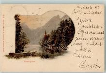 Seealpsee 1899 - Ruderboot