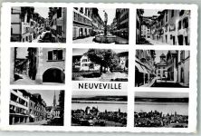 2520 La Neuveville 1957 Foto AK