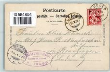 6454 Flüelen 1904 - Bristenstock Ruderboot