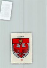 9320 Arbon - Vignette Wappen Kaffee Hag 1920-1940 Adler