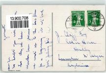 3920 Zermatt 1912 - La rentree des chesvres Ziegen Grand-Hotel Beau-Site