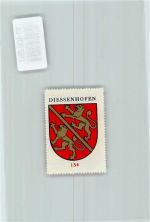 8253 Diessenhofen - Vignette Wappen Kaffee Hag ca 1920-1940 Löwe