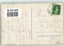 8630 Rüti ZH 1917 Foto AK Krankenhaus