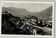 6500 Bellinzona Foto AK Bahnhof
