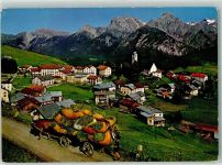 7551 Ftan - Bahnpost Zug 263 Ochsenkarren