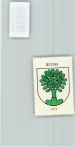 5033 Buchs AG - Vignette Wappen Kaffee Hag 1920-1940