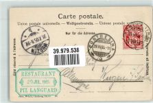 7504 Pontresina 1905 - Piz Languard Ort lt. Stempel