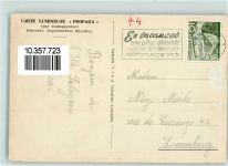 1820 Montreux 1954 Halt gegens Licht Patent Leucht AK Insel Salagnon