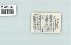 1223 Cologny - Vignette Wappen Kaffee Hag ca 1920-1940 Säule 1814