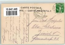 8702 Zollikon 1909 - Gasthaus zur Höhe Gartenanlage