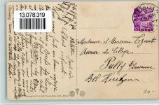 9056 Gais 1935 Foto AK Teilansicht mit Kirche, gute Erhaltung AK