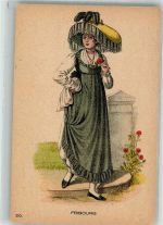 Fribourg Freiburg Tracht Schweiz Tracht Schweiz Foto AK