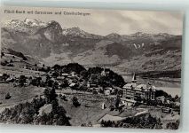 6073 Flüeli-Ranft Foto AK Sarnersee Giswilerberge