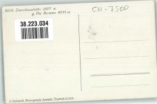 7500 St. Moritz Foto AK Gasthaus Diavolezzahütte