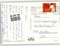 8580 Amriswil 1986 Foto AK Fliegeraufnahme Kirche Marktplatz