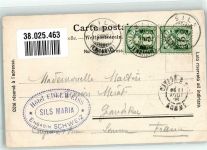 7513 Silvaplana 1903 Foto AK