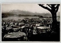 6000 Luzern Lucerne - Blick vom Gütsch Terrasse
