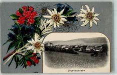 2923 Courtemaiche Prägedruck Lithographie