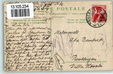 XXII Kantone AK Helvetia 1911 Prägedruck