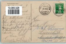 7064 Tschiertschen 1912 Foto AK vue generale